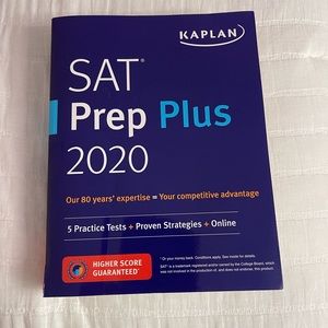 Kaplan SAT Prep Plus book